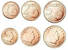 Lussemburgo centesimi euro usato  Vaprio d'Adda