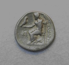 Kings of Macedonia, Alexander III, 310-301 A.C., AR Drachm, Hércules / Zeus, Muito bom estado comprar usado  Enviando para Brazil