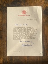 Queen elizabeth signed for sale  WOKING