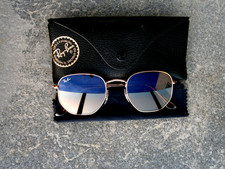 Usado, Como NOVO ÓCULOS DE SOL UNISSEX HEXAGONAL RAY-BAN RB 3548-N. FEITO NA ITÁLIA. comprar usado  Enviando para Brazil