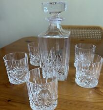 Glass whisky decanter for sale  WOKING