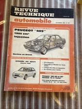 Revue technique Peugeot 405 1.9 MI 16 GRI SRI RTA Peugeot 405 Mi16 1905 cm3 comprar usado  Enviando para Brazil