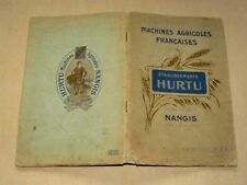 Prospectus machines agricoles d'occasion  Cluny