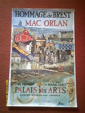 1987 rare affiche d'occasion  Quimper
