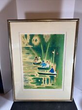 Mid centry watercolor for sale  Mount Bethel