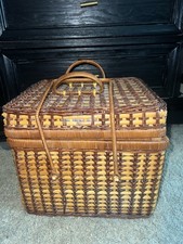 Vintage large wicker for sale  USA