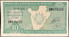 Francs banque republique usato  Torino