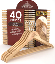 Grucce appendiabiti legno usato  Roma