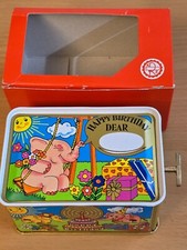 Happy birthday blechspieldose gebraucht kaufen  Mering