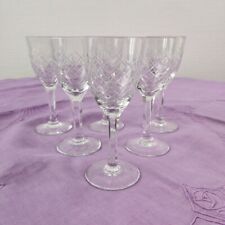 Verres pied anciens d'occasion  Saint-Macaire
