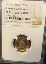 1989 gold proof for sale  ABERDEEN