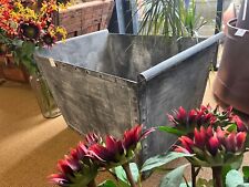 Galvanised metal trough for sale  OAKHAM