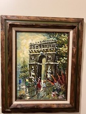 Vintage french painting for sale  Flagstaff