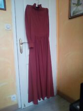 Robe longue bordeaux d'occasion  Aiguillon