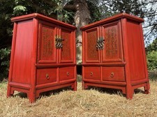 Antique red lacquered for sale  CHESHAM