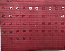 Lettres alphabet acier d'occasion  Mulhouse-
