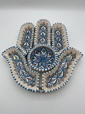 Conjunto de imersão e servir tunisiano Kansan turquesa grande/7 peças prato de charcutaria comprar usado  Enviando para Brazil