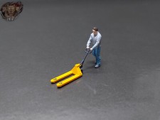 Mann palettenhubwagen geschäf gebraucht kaufen  Deutschland