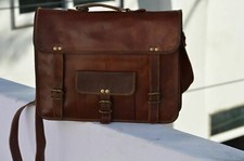 Umhängetasche leder messenger gebraucht kaufen  Langenlonsheim