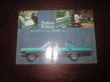 Prospectus opel admiral d'occasion  Angoulins