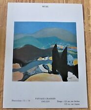 Roger muhl paysage d'occasion  Lisieux