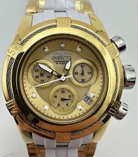 Invicta Bolt Zeus 16112 relógio feminino ouro branco cronógrafo 40mm comprar usado  Enviando para Brazil