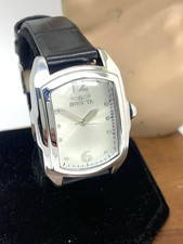 Usado, Relógio feminino Invicta 35344 Lupah quartzo mostrador prata pulseira de couro preto 29mm comprar usado Usado, Relógio feminino Invicta 35344 Lupah quartzo mostrador prata pulseira de couro preto 29mm comprar usado  Enviando para Brazil