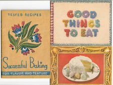 3 Baking Soda Cookbooks~ 1936 Successful Baking - 1939 Good Things to Eat - 1948 comprar usado  Enviando para Brazil