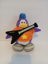 Brinquedo de pelúcia Disney Club Penguin guitarra mohawk rocker Rockstar exclusivo  comprar usado  Enviando para Brazil