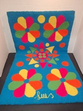 Tapeçaria Pop Art meados do século MCM assinada artesão Luis Montiel Venezuela brilhante comprar usado  Enviando para Brazil