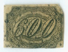 BRASIL 1844 INCLINADOS 600reis preto - papel amarelado fino - Scott # 13 usado comprar usado BRASIL 1844 INCLINADOS 600reis preto - papel amarelado fino - Scott # 13 usado comprar usado  Enviando para Brazil