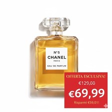 Chanel eau parfum usato  Gagliano del Capo