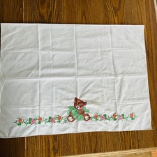 Hand embroidered teddy for sale  Gettysburg