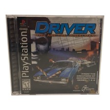 Driver Sony PlayStation 1, PS1 Completo com Livreto + Registro - SEM ARRANHÕES comprar usado Driver Sony PlayStation 1, PS1 Completo com Livreto + Registro - SEM ARRANHÕES comprar usado  Enviando para Brazil
