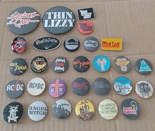 Rock vintage badges for sale  SUTTON