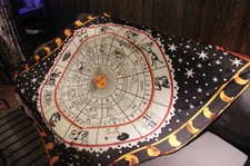 Toalha de mesa Constellation tarô astrologia jogo de tabuleiro tapete sofá capa cobertor decoração comprar usado  Enviando para Brazil