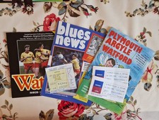 Watford football programmes for sale  SALISBURY