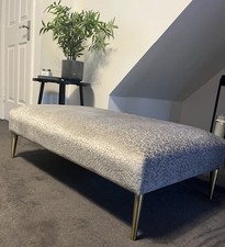 Footstool pouffe large for sale  LEIGH