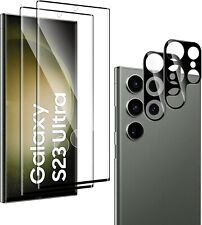 Usado, 2X 3D Schutzglas für Samsung Galaxy S23 / Plus / Ultra Panzerfolie Kamera Linse comprar usado  Enviando para Brazil