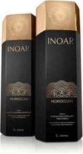 Conjunto de xampu e tratamento Inoar Moroccan Blowout 1L passo 1 e 2 comprar usado  Enviando para Brazil