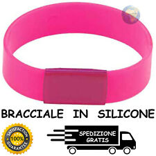 Braccialetto silicone uomo usato  Vigevano