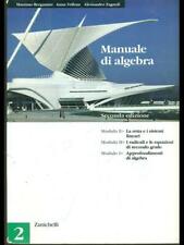 Manuale algebra. vol usato  Italia