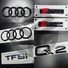 Audi Q2 Black Badges GRILLE/BOOT/FENDER CONJUNTO COMPLETO Inc 2 X S-Line/TFSI 2017+ comprar usado  Enviando para Brazil