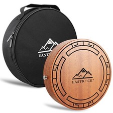 Tambor portátil de madeira para viagem cajon com fio tarola, alça ajustável e... comprar usado  Enviando para Brazil