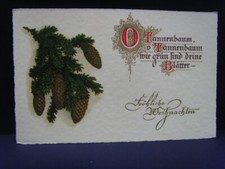 Antike weihnachtskarte tannenb gebraucht kaufen  Oberaudorf