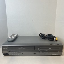 Magnavox MWD2205 combo DVD VCR VHS toca-fitas + fita remota lateral não funciona, usado comprar usado Magnavox MWD2205 combo DVD VCR VHS toca-fitas + fita remota lateral não funciona, usado comprar usado  Enviando para Brazil