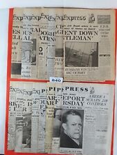 Vintage reproduction newspaper for sale  CHELMSFORD