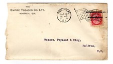 THE EMPIRE TOBACCO CO. LTD., MONTREAL, QUE. NA CAPA - 1901 - BANDEIRA "C" CANCELAR comprar usado  Enviando para Brazil