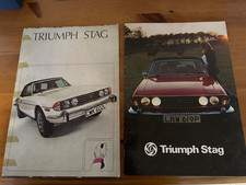 Triumph stag brochures. for sale Triumph stag brochures. for sale  ST. AUSTELL