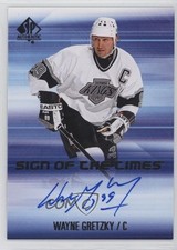 2015-16 SP Authentic Sign of the Times Wayne Gretzky #SOTT-WG Auto HOF for sale  Auburn